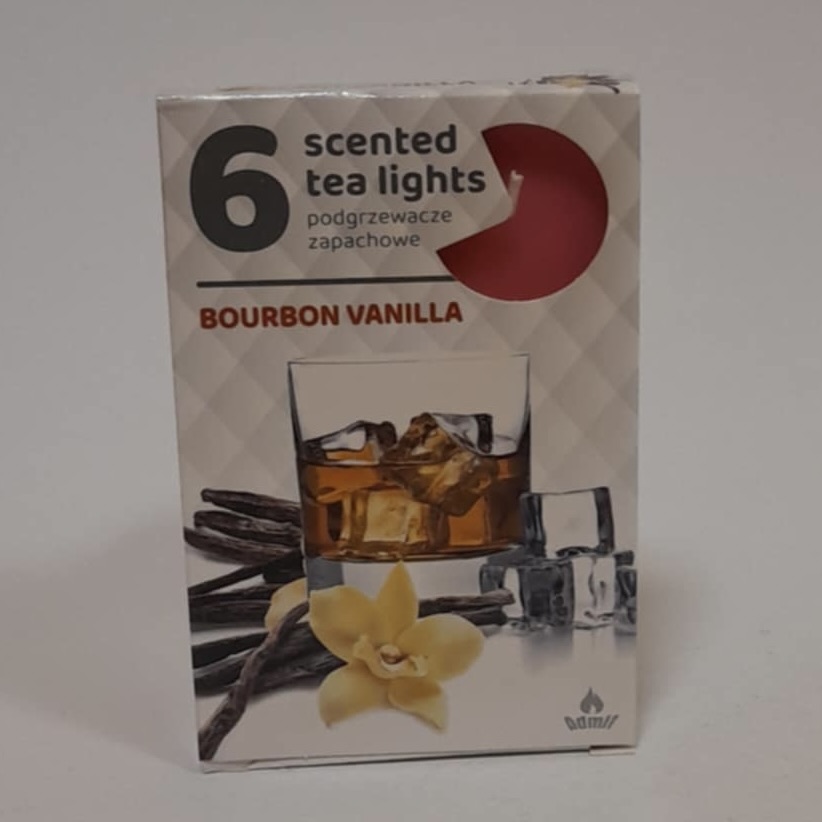 Illatos teamécses bourbon vanília
