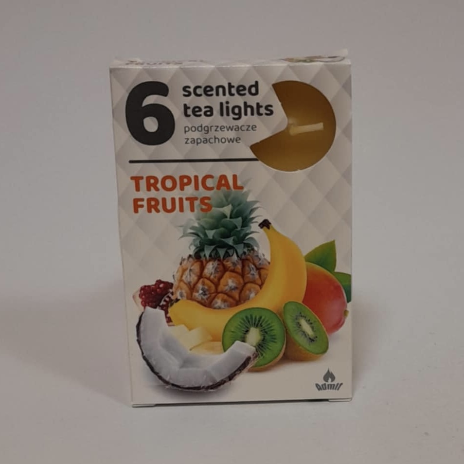 Illatos teamécses trópusi gyümölcs